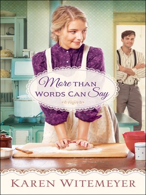 cover image of More Than Words Can Say